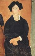 The Italian Woman (mk39) Amedeo Modigliani